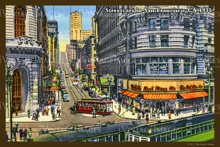 San Francisco Streetcars 1935- 030
