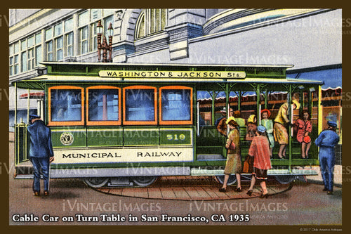 San Francisco Cable Car 1935- 032
