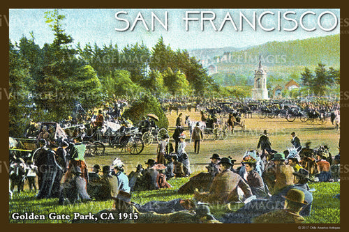 San Francisco Golden Gate Park 1915- 041