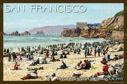 San Francisco Ocean Beach 1915- 049