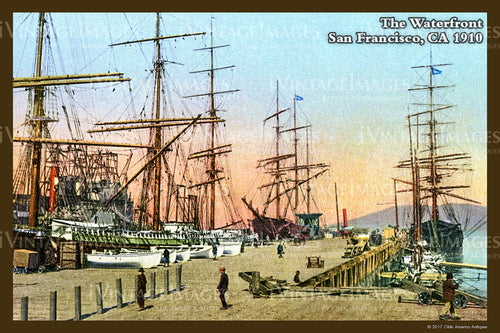 San Francisco Waterfront 1910- 058