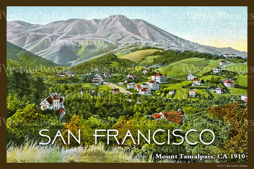 San Francisco Mt Tamalpais 1910 - 065