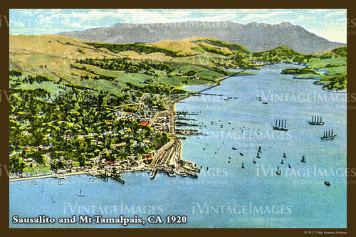 San Francisco Sausalito 1920 - 066