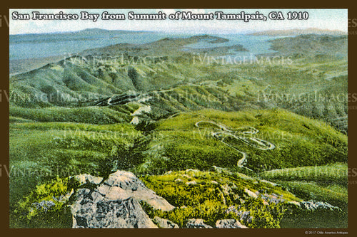 San Francisco from Mt Tamalpais 1910 - 068