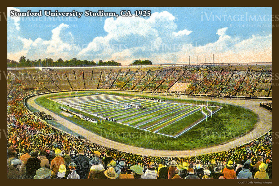 Northern CA Stanford University Stadium 1925- 026