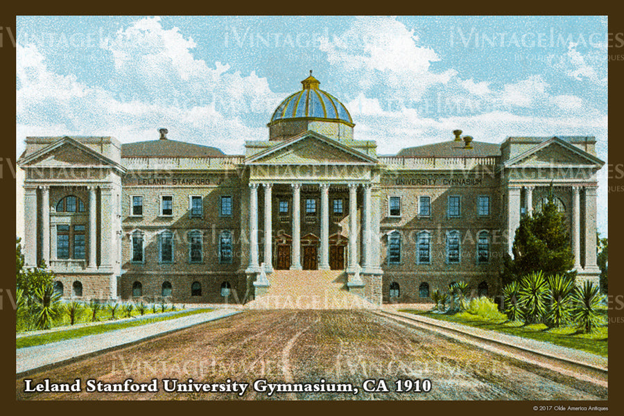 Northern CA Leland Stanford Gymnasium 1910- 028