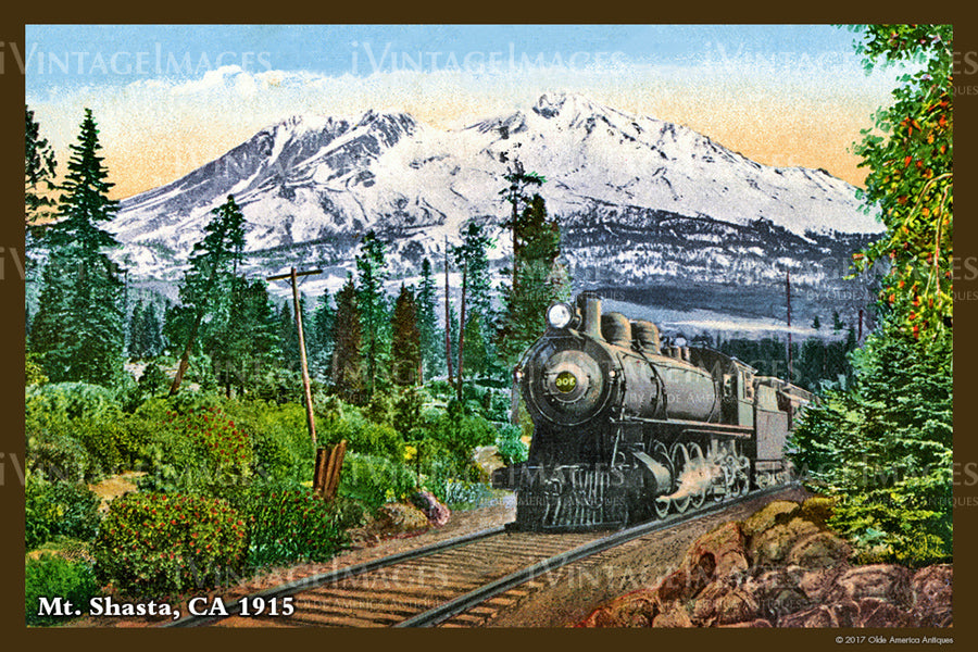 Northern CA Mount Shasta 1915- 044