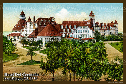 Southern CA Hotel Del Coronado 1910 - 011