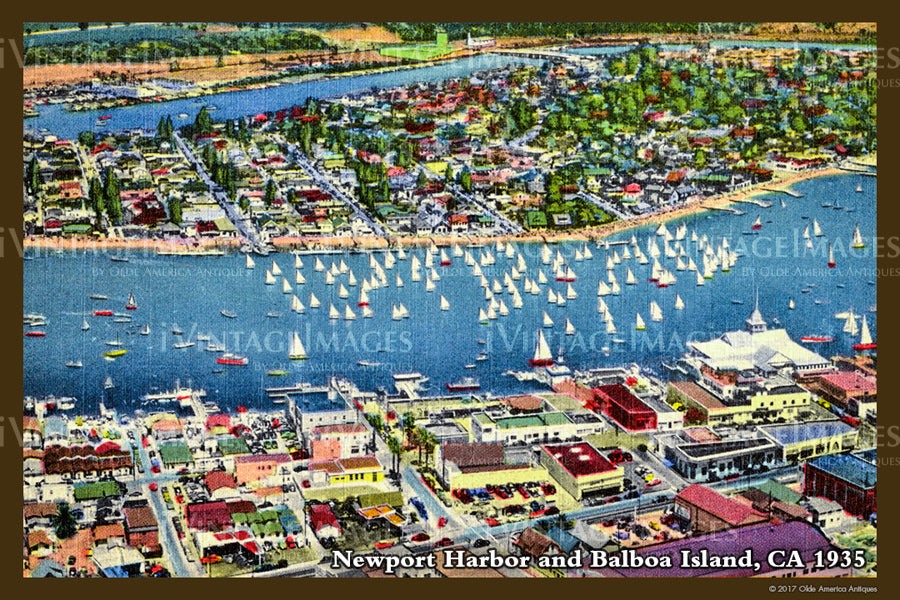 Southern CA Newport and Balboa 1935 - 028