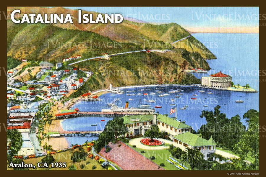 Southern CA Catalina Island 1935 - 053