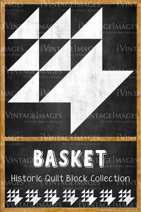 Basket Quilt Block Design by Susan Davis - 2