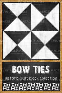 Bow Ties Quilt Block Design by Susan Davis - 4