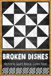 Broken Dishes Quilt Block Design by Susan Davis - 5