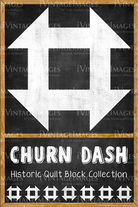 Churn Dash Quilt Block Design by Susan Davis - 6