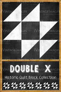 Double X Quilt Block Design by Susan Davis - 8