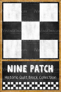 Nine Patch Quilt Block Design by Susan Davis - 13
