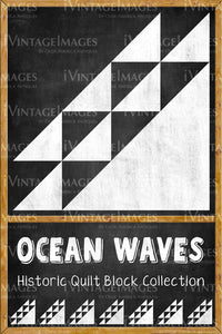 Ocean Waves Quilt Block Design by Susan Davis - 14