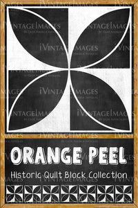 Orange Peel Quilt Block Design by Susan Davis - 16