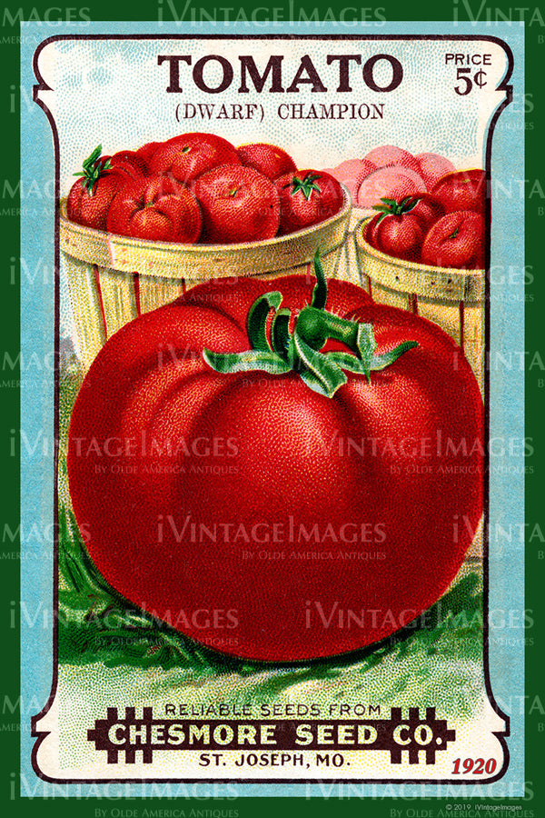 Tomato Seed Packet - 1920 - 055