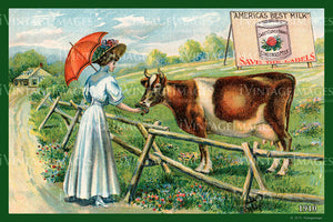 Condensed Milk Label - 1910 - 058