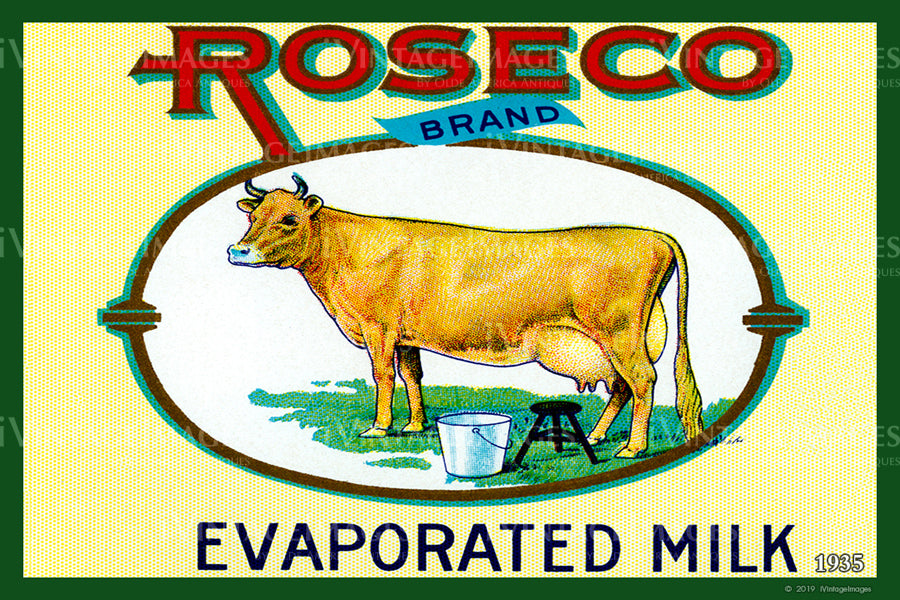 Evaporated Milk Label - 1935 - 059