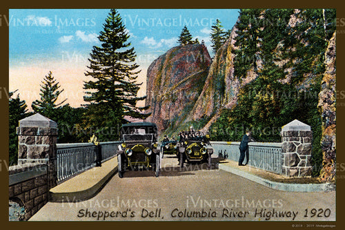 Columbia River Postcard 1920 - 06