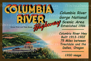 Columbia River Postcard 1930 - 14