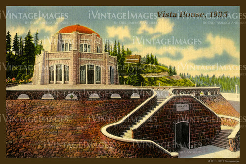 Columbia River Postcard 1935 - 17