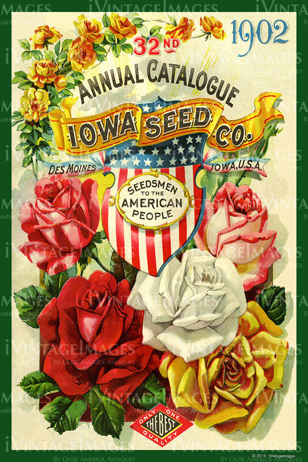 Iowa Flower Seeds 1902 - 027