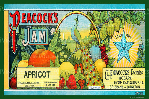 Peacocks Apricot Jam 1915 - 031