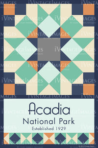 Acadia Quilt Block Design by Susan Davis - 1