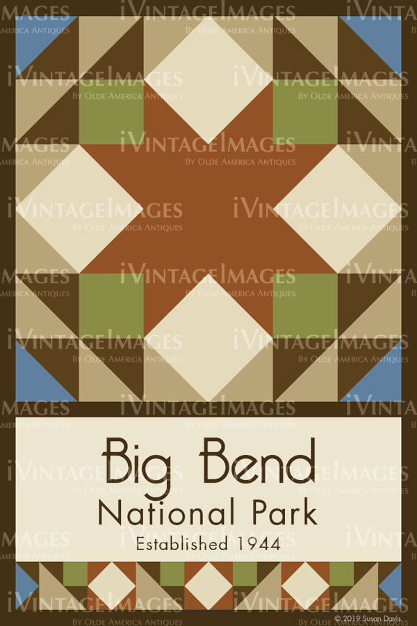 Big Bend Quilt Block Design by Susan Davis - 5