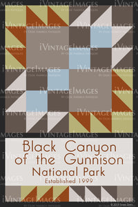 Black Canyon of the Gunnison Quilt Block Design by Susan Davis - 7