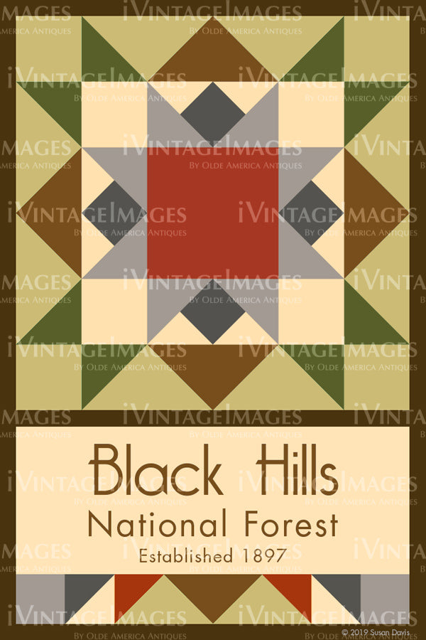 Black Hills Quilt Block Design by Susan Davis - 8