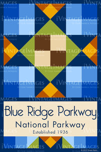 Blue Ridge Parkway Quilt Block Design by Susan Davis - 9