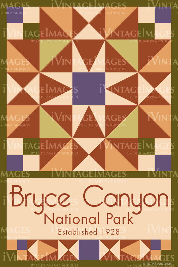 Bryce Canyon Quilt Block Design by Susan Davis - 11