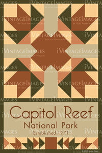Capitol Reef Quilt Block Design by Susan Davis - 16