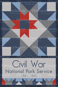 Civil War Quilt Block Design by Susan Davis - 20