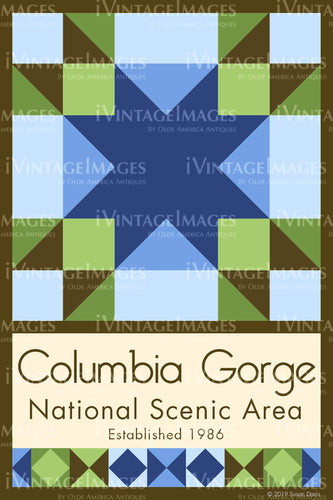 Columbia Gorge Quilt Block Design by Susan Davis - 22