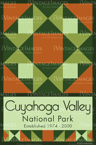 Cuyahoga Valley Quilt Block Design by Susan Davis - 25