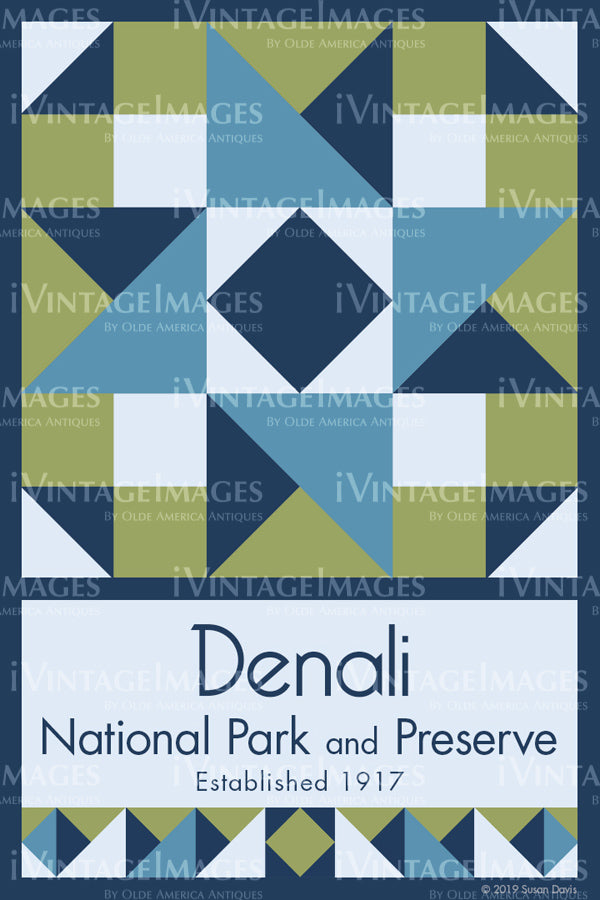 Denali Quilt Block Design by Susan Davis - 28