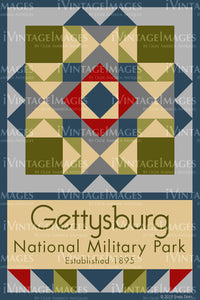 Gettysburg Quilt Block Design by Susan Davis - 33