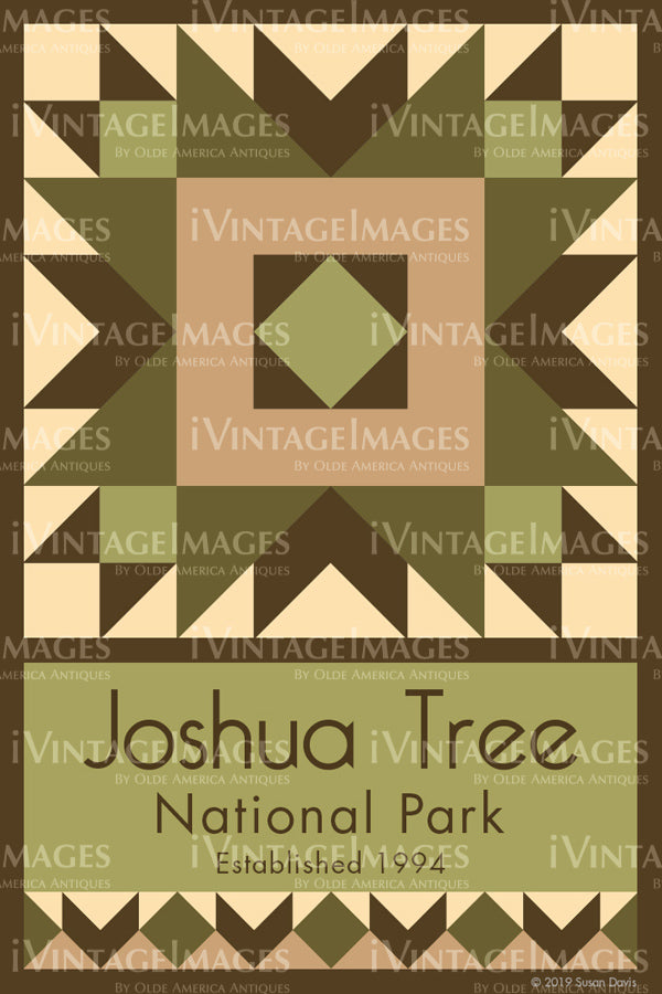 Joshua Tree Quilt Block Design by Susan Davis - 49