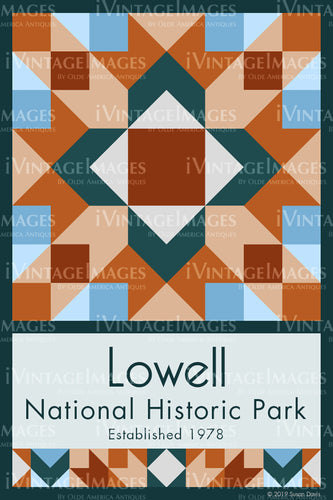 Lowell Quilt Block Design by Susan Davis - 53
