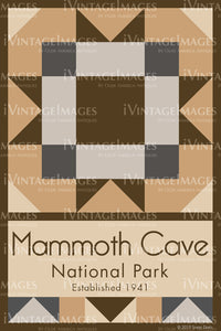 Mammoth Cave Quilt Block Design by Susan Davis - 53