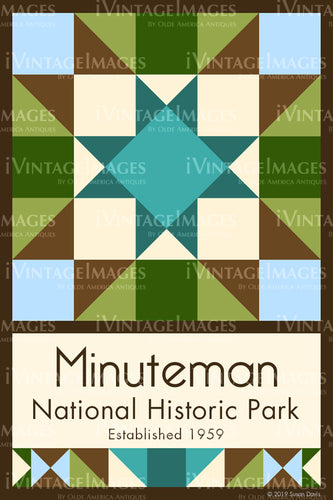 Minuteman Quilt Block Design by Susan Davis - 56