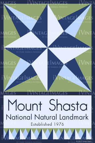 Mount Shasta Quilt Block Design by Susan Davis - 59