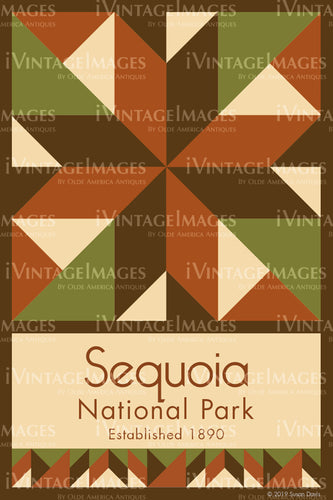 Sequoia Quilt Block Design by Susan Davis - 80