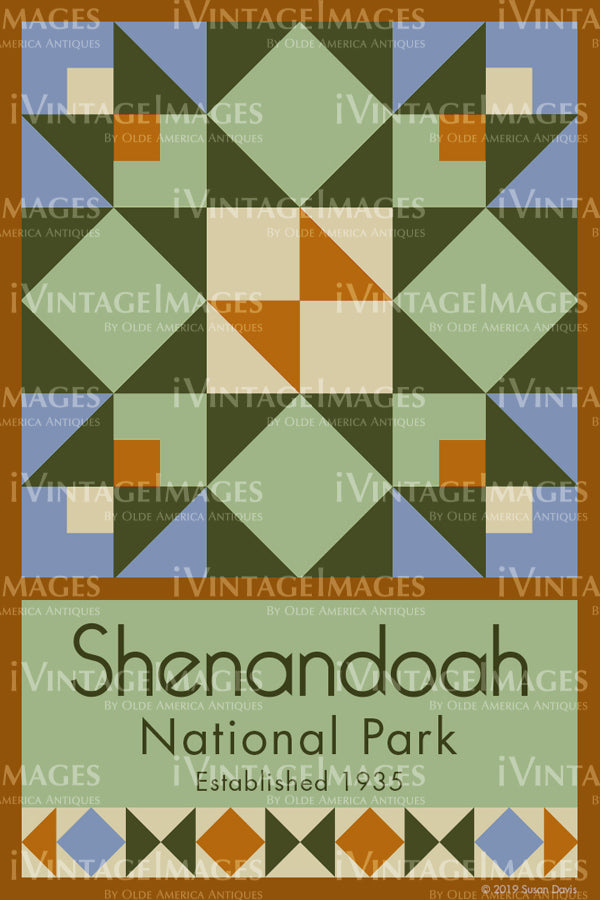Shenandoah Quilt Block Design by Susan Davis - 81