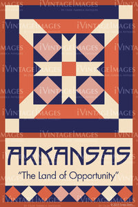 Arkansas State Quilt Block Design by Susan Davis - 4